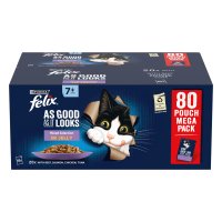 Felix Senior As Good As It Looks Mixed Variety Beef 80x85g
