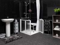 ELTREV 1020X720 DOOR ONLY C/W CURTAIN & RAIL - SUIT RH TRAY