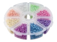 Jewellery Assorted Beads Set - Pastel (8 x 15g)