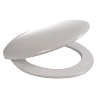 CELMAC FLAMENCO TOILET SEAT WHITE FITTINGS