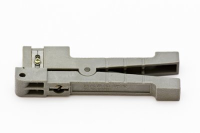 Microcable stripper max. 3.2mm dia cable (grey)