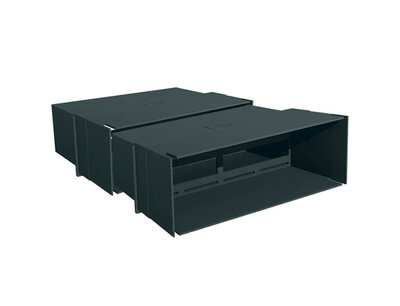 Manthorpe Black High Impact Styrene Combination Cavity Sleeve MANG935