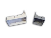 SINGLE 25MM SIDE FIX PVC BOX