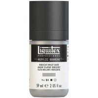 Liquitex - Acrylic Gouache 59Ml Irid Bright Silver - Series 1