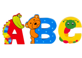 Orange Tree Animal Letters