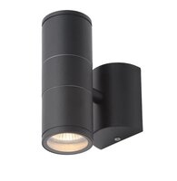 Islay Up/Down Wall Light in Black Finish