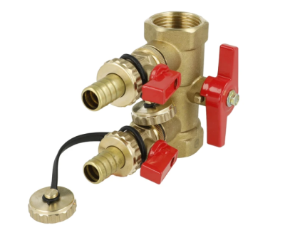 Spoel- en vulunit 1" DN25