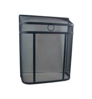 MANSION 28" BLACK HEAVY DUTY SPARKGUARD SQUARE