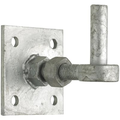 Perry No.112F Adjustable Hook on 4" x 4" Plates Galvanised