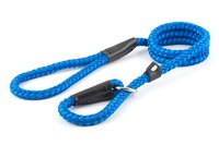 Ancol Viva Nylon Rope Slip Lead 50kg 150 x 1.2cm Blue x 1