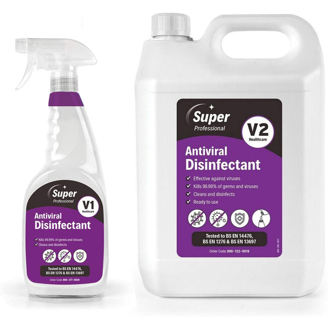 5LTR ANTIVIRAL DISINFECTANT Summit Hygiene