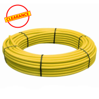 Polypipe 20mm x 50mm MDPE Yellow Gas Pipe Coil