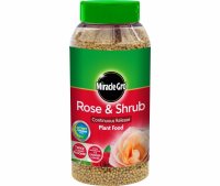 MIRACLE-GRO ROSE & SHRUB CONTINUOUS RELEASE PLANT FOOD SHAKER JAR 1 KG
