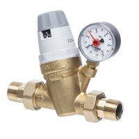 Altecnic 1.1/2\" Dial-up Pressure Reducing Valve Plus Gauge 535081