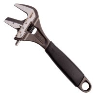 Bahco 9031P Adjustable Wrench 8in / 204mm - 39mm Extra Wide Reversible Jaw Capacity