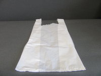 Carrier Bag 17" H/D White