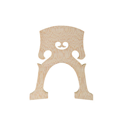 Cello bridge unfitted, Belgian pattern