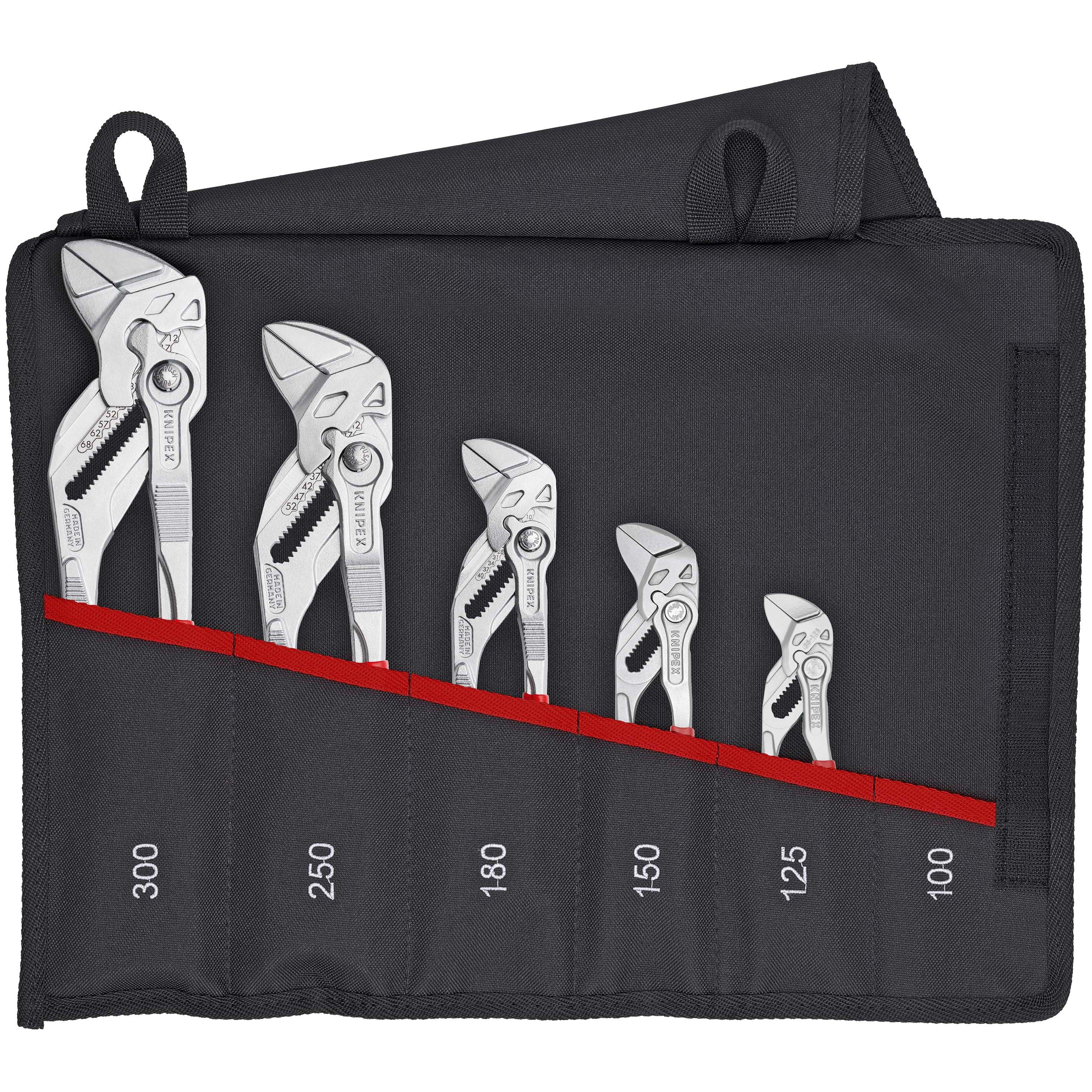 Knipex Set of Pliers Wrenches 5 Parts 340mm 00 19 55 S4