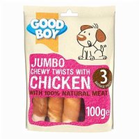 Armitage Good Boy Jumbo Chicken Twist 12x100g