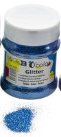 Blue Biodergradable Glitter 100g Pots