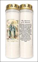 Pillar Candle - Miraculous - 7 Day   (86994)