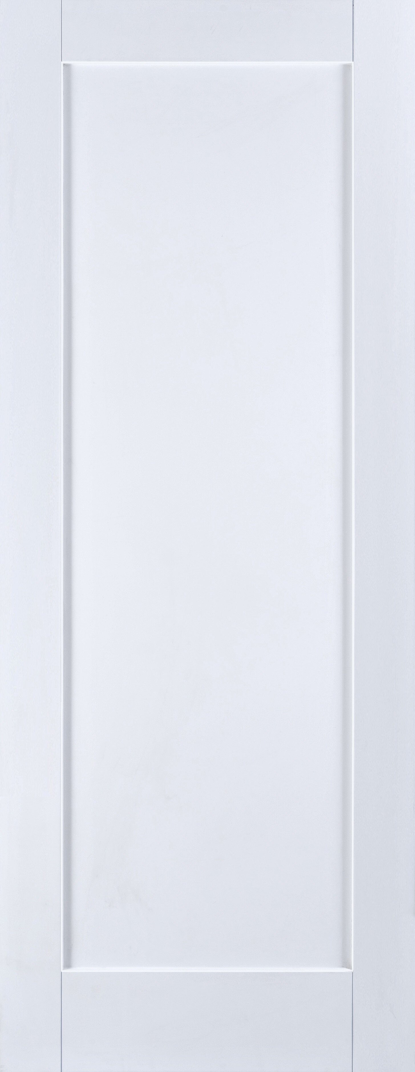 Doras Shaker White Primed 1 Panel 2032x864mm (80x34 inch) (To