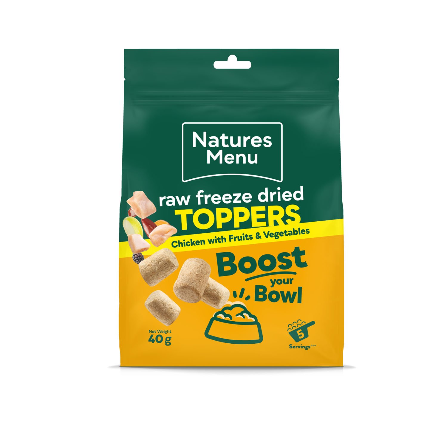 Natures Menu Freeze Dried Topper 7x40g