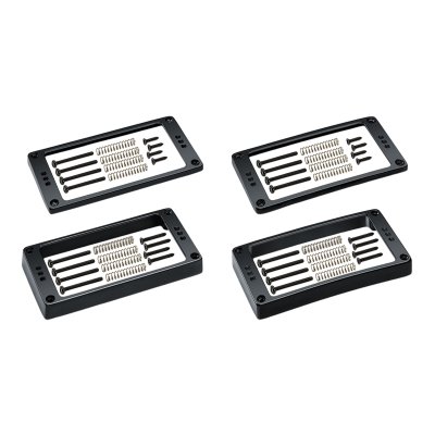 Schaller Guitar Pick Up Mounting Ring, Black, 1/2in