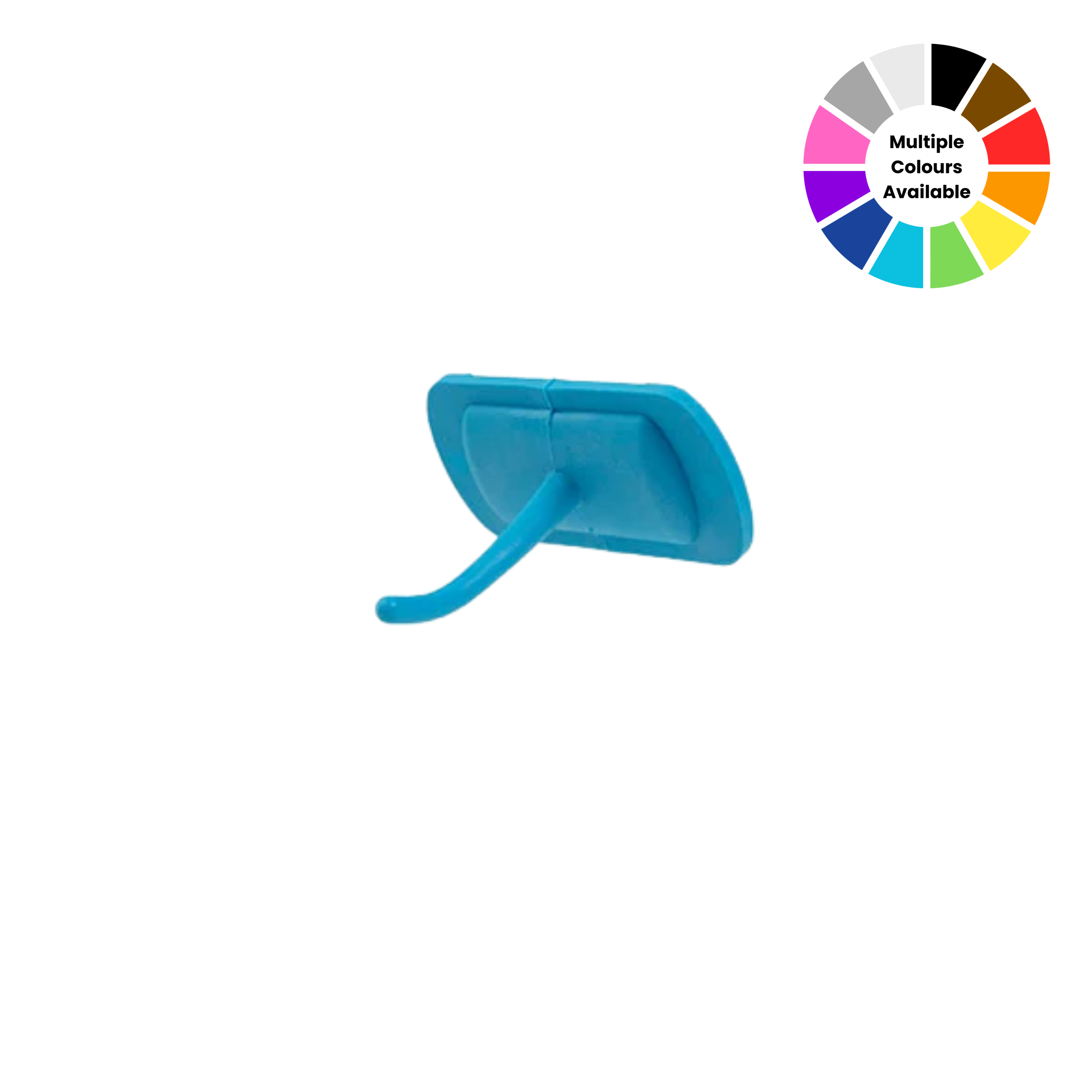 Hill Brush Plastic Hook, Fits Rail 500