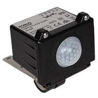 Motion sensor (PIR and MW), 1-10V, surface mounted, black