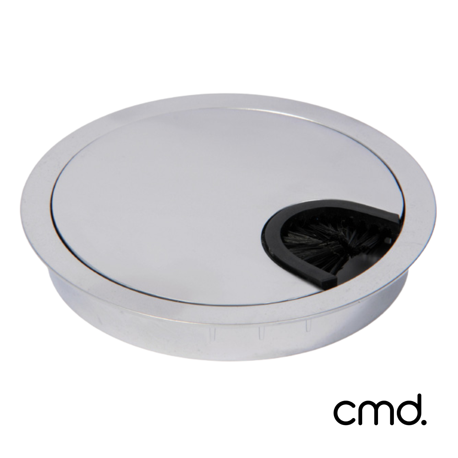 CMD Desk Grommet 80mm Silver