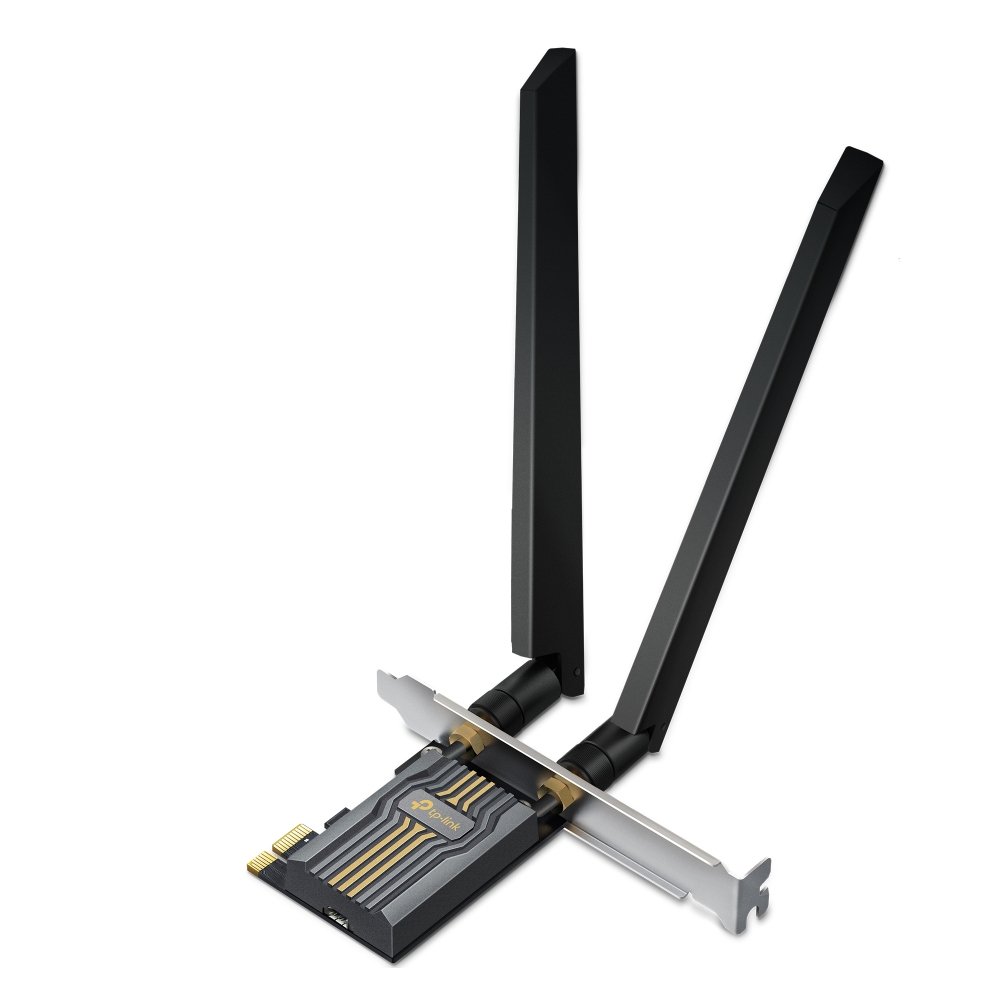 Archer TBE400E PCIe adapter offering Wi‑Fi 7 tri‑band performance and Bluetooth 5.4 connectivity