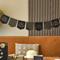 Umrah Mubarak Flag Card Bunting 2m