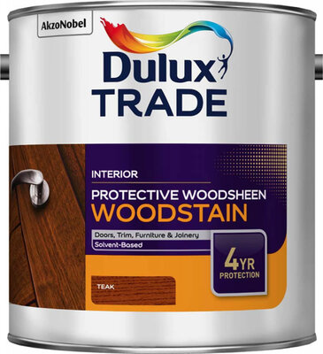 Dulux Trade Protective Woodsheen Teak 2.5L Paint 5180648