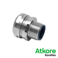 Koreflex KMLG Liquid Tight Nickel Plated Brass Male Glands - Fixed Type