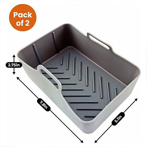 Schallen Rectangular Reusable Air Fryer Liners | 325359