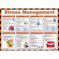 STRESS MANAGEMENT POSTER A2