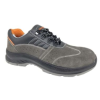 Bodytech  Los Angeles Grey Suede Leather Laced Safety Trainer,  S1P SRC