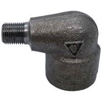 1/2" BSPT 3000LB M/F 90 Degree Street Elbow. ASTM/ASME SA105N Hot Dip Galvanised ASME B16.11 NACE MR.01.75.