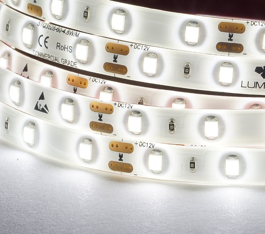 Lumeno 12V 4.8W/Mtr IP55 4K LED Strip 5Mtr Pack