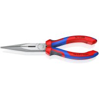 Knipex Snipe Nose Side Cutting Pliers with Comfort Handles Black Atramentized 200mm 26 12 200