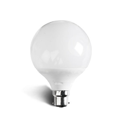 10W LED G95 SPHERE B22 6000K DIM