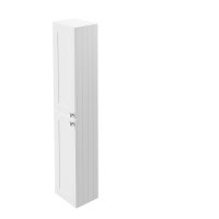 CLARITY 1500MM WALL HUNG SIDE CABINET SATIN WHITE