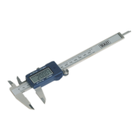 Sealey 0-150mm(0-6") Digital Vernier Caliper