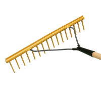 GH16E YELL L/S RAKE 16T C/W HANDLE