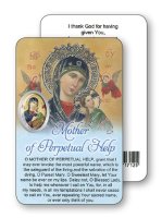 Prayer Card/Picture/Perpetual   (71712)
