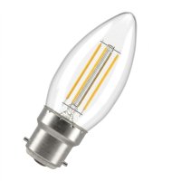 Landlite LED Filament Candle Lamp 4W Warm White