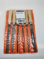 Set of Hand, Flat, 3Square, Square, 1/2Round and Round Files and Handles Sureweld Dublin Ireland