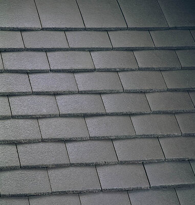 Plain Eave Roof Tile Smooth Brown