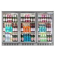 Blizzard BAR3SS Triple Door Bottle Cooler